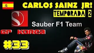 F1 2013 xbox360 espa&ntilde;ol | Carlos Sainz Jr | GP #33 Keonyam (KOR)
