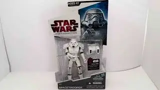 Vintage 2009 The Star Wars Universe Legacy Collection SpaceTrooper Action Figure With Jet Pack BD58 