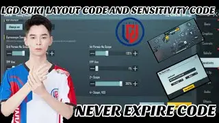 LGD SUKI LAYOUT CODE AND SENSITIVITY CODE | LGD SUKI 布局代码和灵敏度代码 | SUKI SENSITIVITY SETTINGS