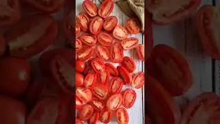 Вяленые помидоры в дегидраторе #дегидратор #вяленыепомидоры #помидоры #кулинарныйканал #shortsviral