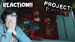 REACTION AL Cinematic Trailer di Project Playtime + Gameplay Trailer | The Gang Official