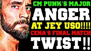 WWE News: CM Punk Furious With Jey Uso! Fans Blast WWE Creative! Twist in John Cena&rsquo;s Final Match