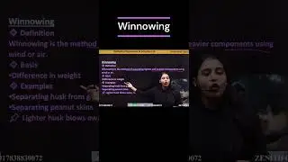 Winnowing || By Nikki Ma'am  #nikkipandit #zenithguru #education
