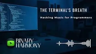 The Terminal's Breath 💻 Dark Coding & Hacking Music (Deep Focus, Cyberpunk Ambient) | Binary Harmony