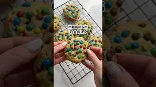 Mini M&M cookies 🍪