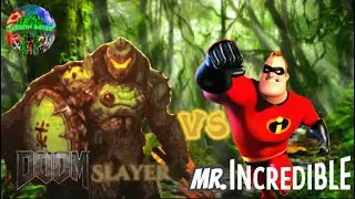 Doom slayer vs Mr.￼incredible
