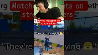 MATCHA honest thought on Stream snipers. FERG and matcha friends #codm #shorts #iferg