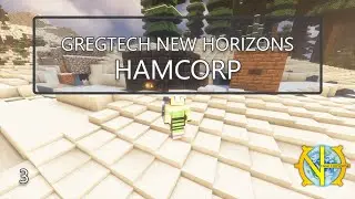 GregTech New Horizons E3: Горное дело и плавка