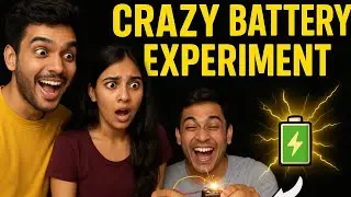 🔋 Fun & Crazy Battery Experiment with Friends! 😄