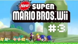 WARIO, WALUIGI, AND SONIC??!!! | Mario Wii with Kaden & Drake| Pt.3