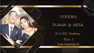 Part1  Dijana & Nesa (Djovani Bajramovic)i(Marina Dalipovic) 02 12 2022 Hamburg  StudioRomaVranje 4k