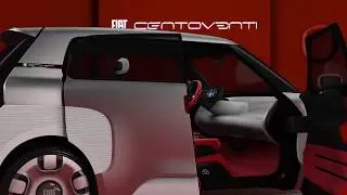 Fiat Concept Centoventi Interior Design
