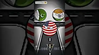 Pakistan 🇵🇰 And India 🇮🇳 Supporters #countryballs #globevibes #pakistan #trending