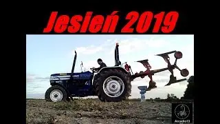 Jesień 2019 - prace polowe - Farmtrac 6045 Heritage...