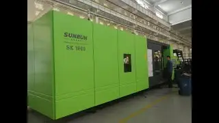 SUNBUN 1800T large  plastic pallet making big motor china two platen injection molding machine