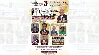 6ème soirée | 21st Anniversary Revival | Grace Center Church
