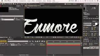 After Effects reveal typography handwriting style mp4