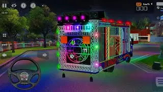 Indian dj Truck bus simulator Indonesia ! Dj truck game ! Dj truck Bussid ! Hindi remix dj song