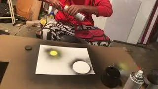 Dope spray paint art!