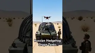 Российские танки в форме ежа