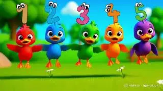 Quack Adventure | 5 Little Ducks | AI Fun Nursery Rhyme for Kids| Singaboo