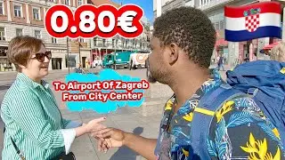 The Cheapest And Easiest Way To Get To The Airport Of Zagreb From City Center (0.80€)
