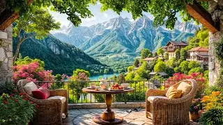 Spring Morning Balcony 🌸🐦 Gentle Birdsong, Fresh Mountain Air & Deep Relaxing Balcony Ambience