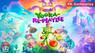 Yooka-Replaylee 4K Gameplay Longplay [More Gameplay] на Nintendo Switch 2