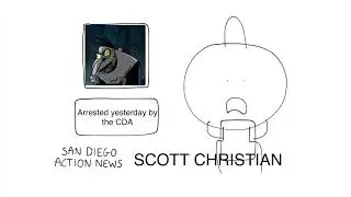 Scott Christian explains about Master XOX is arrested yesterday by the CDA