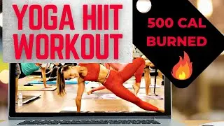 YOGA HIIT WORKOUT for weight loss (you won't get bored entire 60 min) | Juliette Wooten