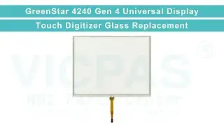 John Deere GreenStar 4240 Gen 4 Universal Display HMI Panel Glass Replacement Repair