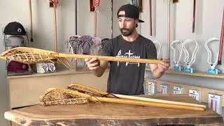 Traditional lacrosse stick restorations