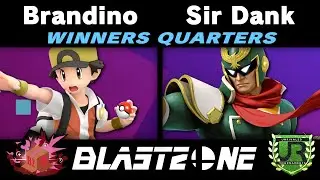Brandino (Pokemon Trainer) vs Sir Dank (Falcon) Blast Zone 100 WINNERS QUARTERS
