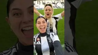 Guess who&rsquo;s here at the Allianz Stadium 🤩🤍🖤 @CelineDept