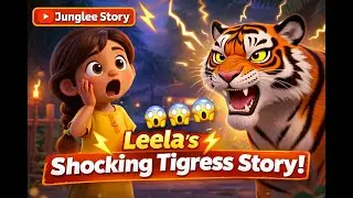 “Leela vs Tigress: The Epic Jungle Battle!”