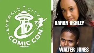 Karan Ashley and Walter Jones Interview at Emerald City Comic-Con 2022