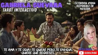 Te ama y te odia. Te quiere pero te envidia, quiere que regreses. Tarot. EXTENDIDA #1064