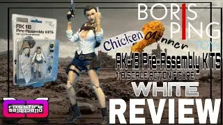 cXc Boris Ping Toys AK 18 WHITE Pre-Assembly Kit for 1:18 Scale Action Figures &bull; Unpacking & Review