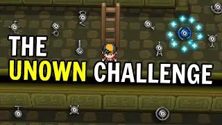 I attempted the SHINY Unown Challenge...