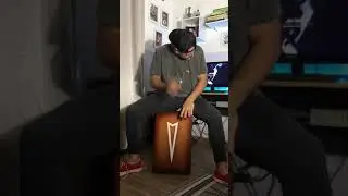 Virada no cajon com agilidade.