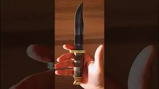 Buck 119 Special Knife - Black Oxide-Coated Clip Point. Limited Edition