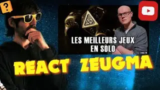 LES 20 MEILLEURS JEUX SOLO ? ► REACT ZEUGMA