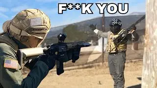 Cheaters Goes Too Far &ndash; Furious Ref SNAPS in Airsoft Match!