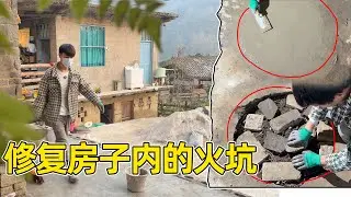 老房子居然也是两室一厅的套房，把火坑填平就完美了，改造越来越好