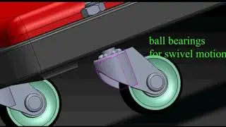 mechanical convertible creeper design