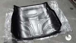 Laying out your Maxliner Cargo liner or 2nd & 3rd row floormat to regain shape quickly