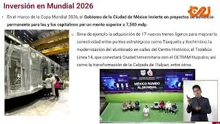 Presentación del Presupuesto de la Ciudad de México 2026 | Capital 21