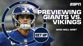 NFC Wild Card Preview: Giants vs. Vikings | Get Up
