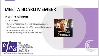 EFWA Meet A Member | Marcine Johnson
