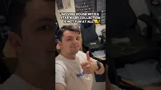Moving your entire collection sucks 🥲 #lego #starwars #legostarwars #legoyoutube #viral #shorts #yt